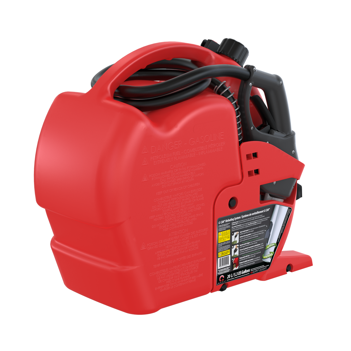 The G CAN® 5-Gallon Portable Refueling System